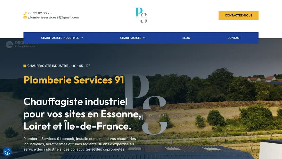 Site de Plomberie Services 91